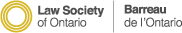 Logo Recognizing Chodola Reynolds Binder's affiliation with Law Society of Ontario
